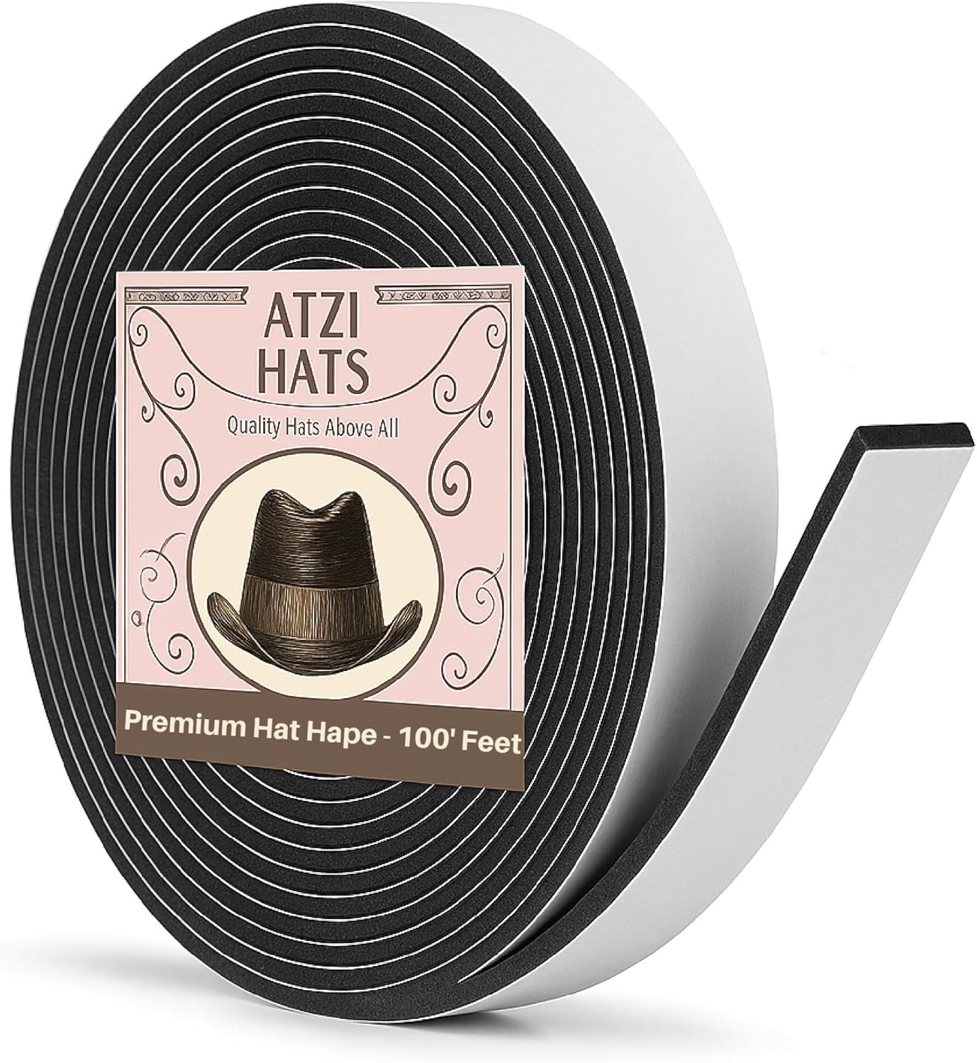 Hat Sizing Tape – Reduce Hat Size | 5 ft, 10 ft, 25 ft, 50 ft, 100 ft