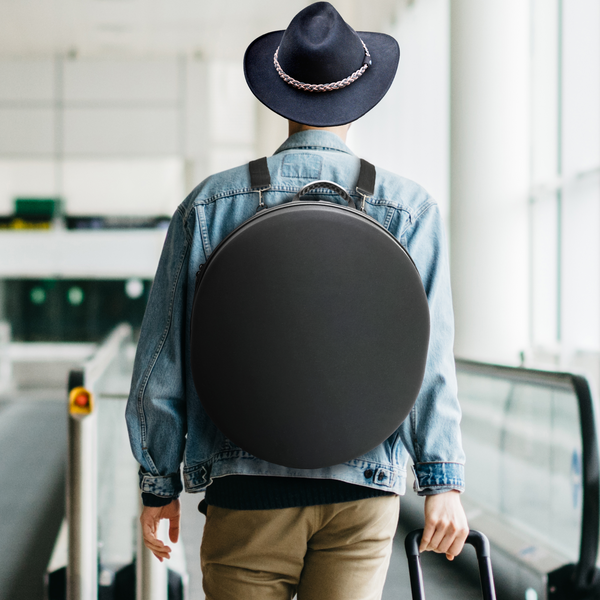 Atzi Hats Cowboy Hat Travel Box Large Wide Brim Fedora Case