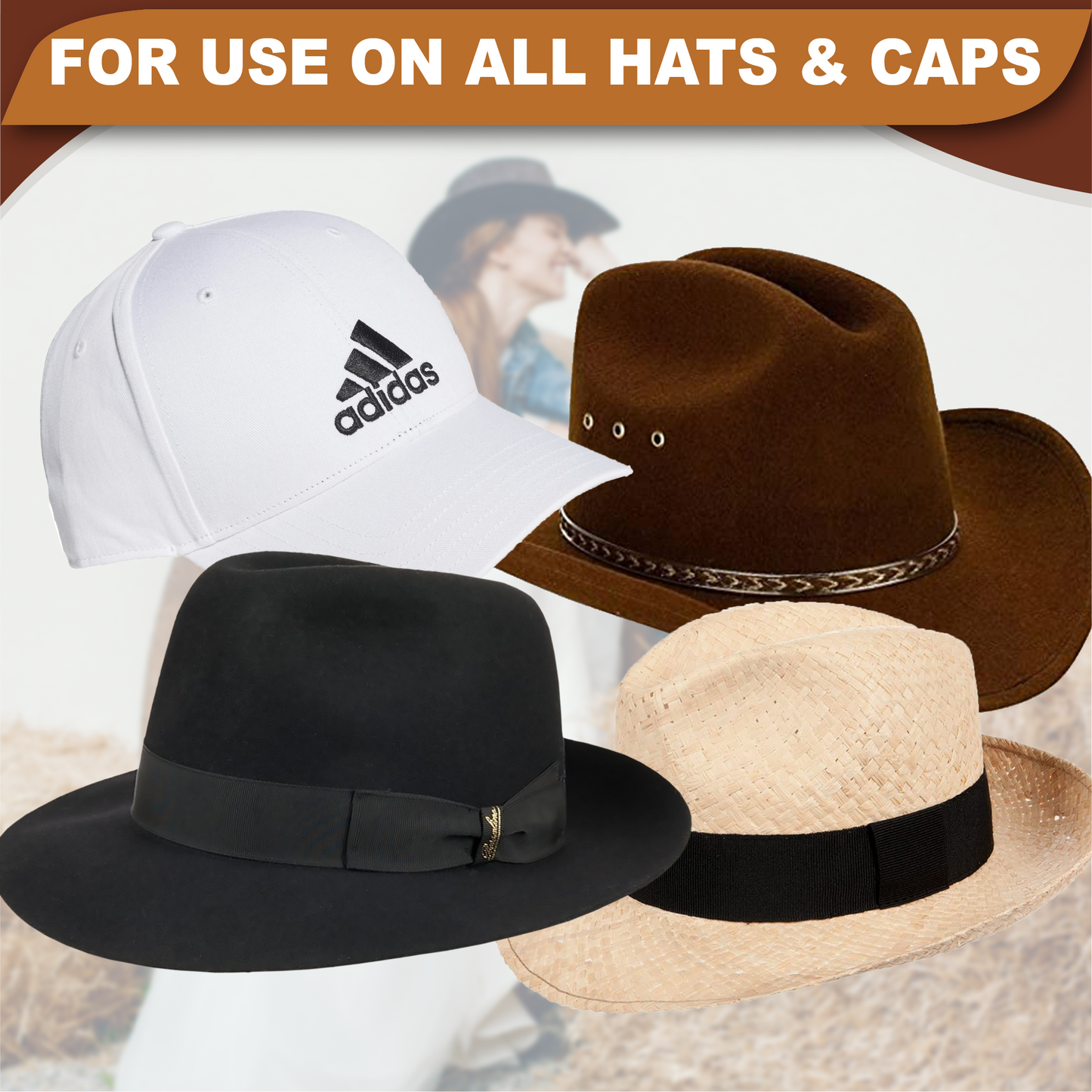 Hat Sizing Tape – Reduce Hat Size | 5 ft, 10 ft, 25 ft, 50 ft, 100 ft