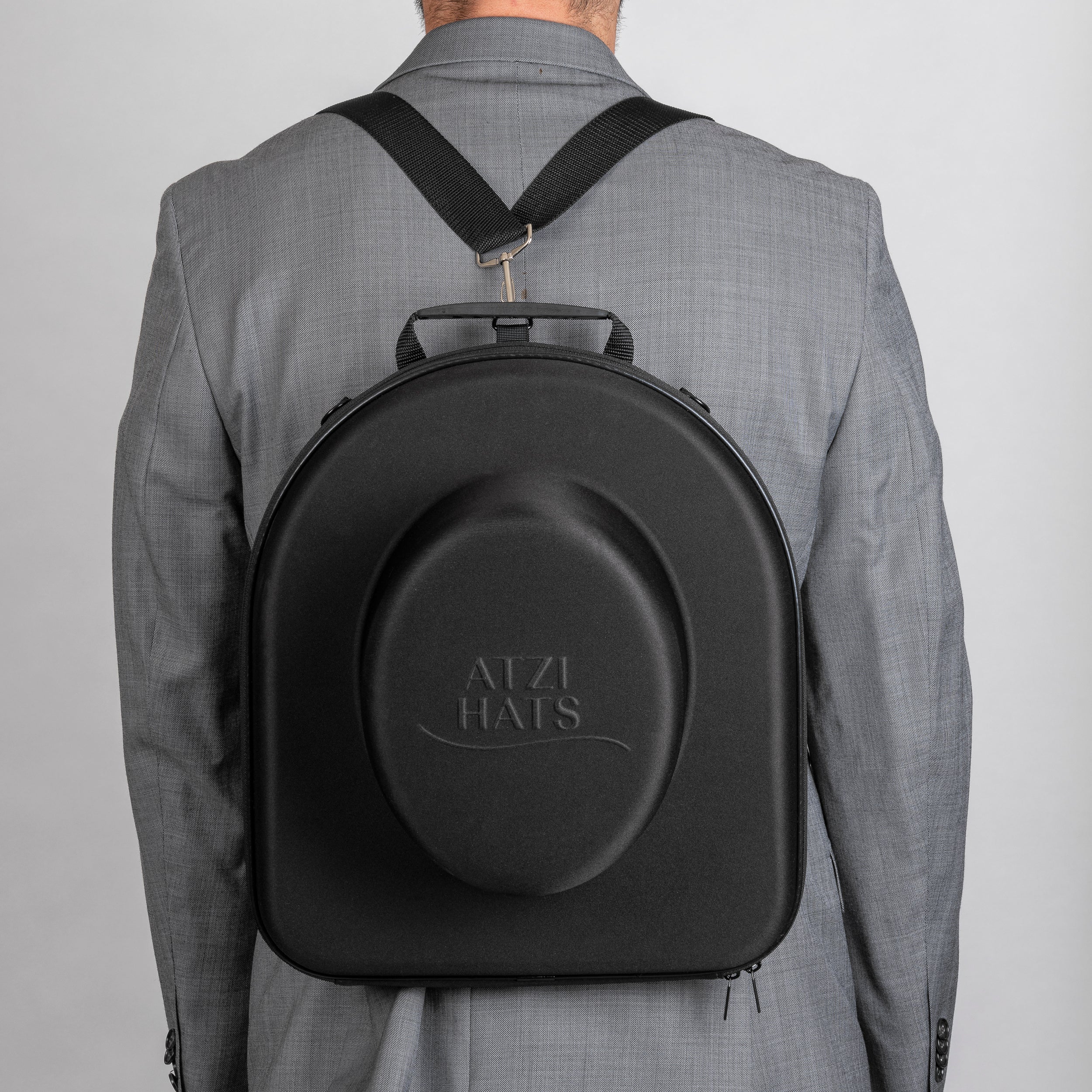 Travel Hat Box Crush-proof Fedora Travel Case Carry On Hat luggage – Atzi  Hats