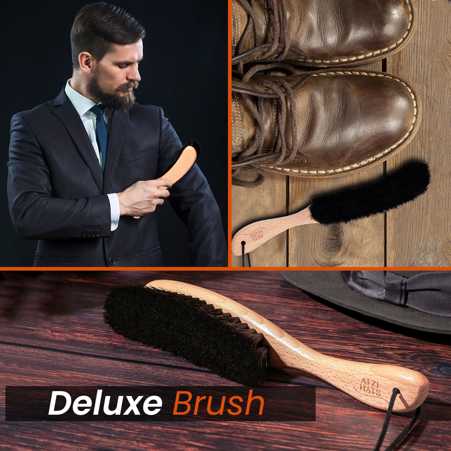Premium Hat Brush